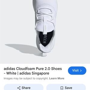 Adidas Kaptir Super Running Shoes in White